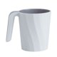 thumbnail image 1 of Bearachild Vaso de plástico para cepillo de dientes, vaso de baño, artículos de tocador de viaje, taza de lavado, accesorios de baño antideslizantes de Juegos de accesorios de baño gris blanco Bearachild HA003589-03, 1 of 1