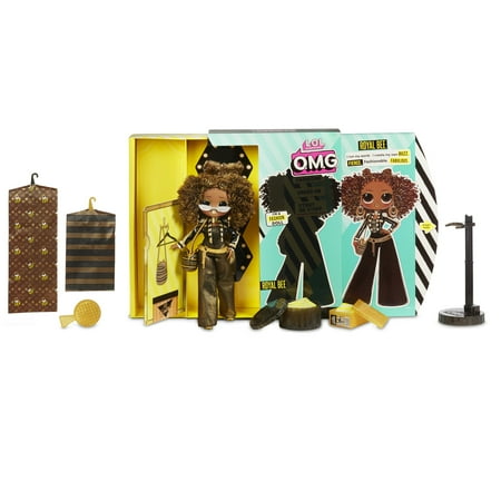 LOL Surprise OMG Royal Bee Fashion Doll With 20 Surprises, Great Gift for Kids Ages 4 5 6+