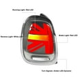 thumbnail image 4 of Tail Lamp,Car Full LED Union Jack Tail Lights With Sequential Turn  Replacement for 5 Door Hatchback F55 2015-2024, 4 of 7