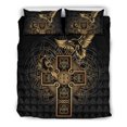 thumbnail image 3 of Juego de Cama Vikingo Odin'S Celtic Raven Tattoo Rlt12, 3 of 6