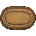 thumbnail image 3 of VHC Brands Kettle Grove Jute Primitive Welcome Rug, Detached Non-Skid Pad 20x30, 3 of 11