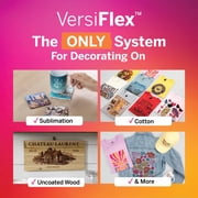 Sawgrass SG1000 VersiFlex Sublimation Printer | Transfer to Cotton, Metal, Wood & Polyester | Anti-Clog Tech | Includes Soft-Touch Infusible Inks & 8.5x11 Transfer Paper