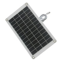 10W 12V Monocrystalline Solar Panel Charger for Outdoor Lighting,Security Systems and Portable Device Charging