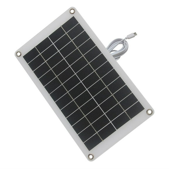 10W 12V Monocrystalline Solar Panel Charger for Outdoor Lighting,Security Systems and Portable Device Charging
