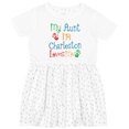 thumbnail image 3 of Inktastic My Aunt in Charleston Loves Me Girls Toddler Dress, 3 of 5