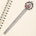 thumbnail image 3 of Rose Leopard Vintage Silver Lace-Edged Bookmark: a Gift for Readers and Book Lovers, 3 of 5