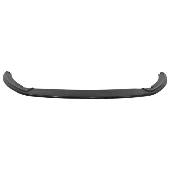 Ikon Motorsports Front Bumper Lip Spoiler Lower Air Dam Chin Splitter Bodykit Replacement Compatible With 2013-2014 Ford Focus ST Splitter Style PU Polyurethane Unpainted Black