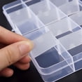 thumbnail image 6 of Plastic Organizer Box Storage Container Jewelry Box With Adjustable Dividers For Beads Art DIY Crafts Jewelry Fishing Tackles 07, 6 of 6