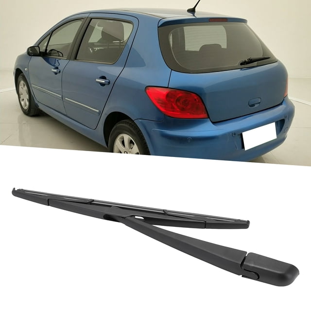 Juego De Escobillas Para Brazo De Limpiaparabrisas Trasero, Negro 6429T1, Cuchilla Para Brazo De Limpiaparabrisas Trasero De ABS De Alta Resistencia Para Piezas De Carrocería
