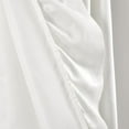 thumbnail image 3 of Lush Decor Reyna - Juego de Cortinas para Ventana, Color Blanco, Blanco, 108" L Panel Pair, 1, 3 of 15