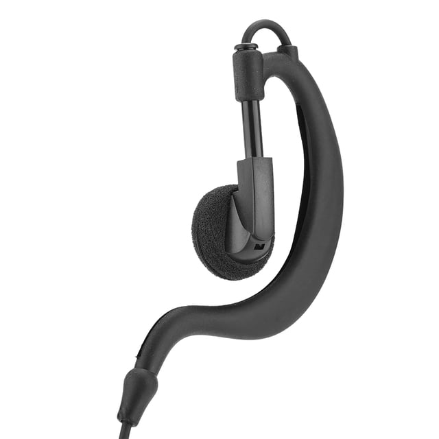 Auricular con micrófono PTT Bling Bling para walkie talkie nuevo auricular portátil con Gancho para la oreja