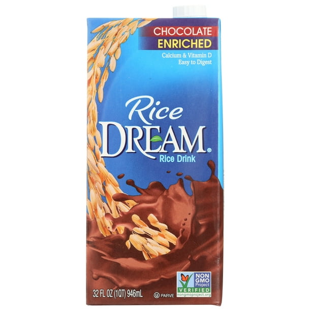 Dream Brands Rice Dream Beverage, Rice Dream Enriched Chocolate, 32 Fl