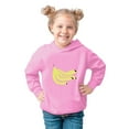 thumbnail image 2 of AOMPMSDX Toddler Boys Girls Pullover Sweatshirt Children Solid Plus Babies Hooded Color Top Girls Tops Kids Hoodies And Sweatshirts Yellow 130(4 Years-5 Years), 2 of 4