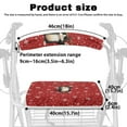 thumbnail image 6 of COEQINE Christmas Cat Rollator Walker Seat and Backrest Rollbar Covers Set Rollator Seat Cover with Back Rollator Walker Accessories Seat Cushion Gifts for Seniors, 6 of 7