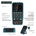 thumbnail image 2 of Digital Oscilloscope 50Mhz Bandwidth, 2 Channels TFT Mini Oscilloscope, Signal Source, 2 In 1 Oscilloscope And Multimeter ,Easy to Use, 2 of 6