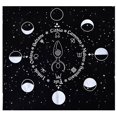 thumbnail image 1 of Mantel de Tarots de 24 estilos, Triple Luna, pentagramas, tela de Altar pagano, franela, Tarots, adivinación, astrología, juego de mesa, 49x49cm qym unisex, 1 of 2