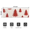 thumbnail image 5 of Red Christmas Tree Pattern Door Rugs,Washable Non Slip Door Mats Indoor,Decorative Door Mats,Entry Mat Indoor for Entrance,Bedroom,Kitchen,Bathroom,16"x47", 5 of 6