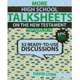 thumbnail image 1 of Pre-Owned More High School TalkSheets on the New Testament, Epic Bible Stories: 52 Ready-to-Use Discussions, 9780310668695, 0310668697, Paperback,, 1 of 1