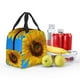 thumbnail image 5 of Fotbe Blue Sky Sunflower Bolsa Térmica con Estampado y Forro de Aluminio Grueso Bolsa de Almuerzo con Bolsillo Frontal para Hombres y Mujeres, Ideal para Trabajo, Escuela, 5 of 8