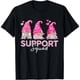 thumbnail image 1 of Playera de Mujer - Divertido Escuadrón de Apoyo Gnomies para el Mes de la Concientización del Cáncer de Mama, 1 of 7
