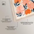 thumbnail image 3 of Dahlia Dusk I Shadowbox Print Flower Art Decor by Art Remedy, Blonde Frame, 36 x 45, 3 of 6