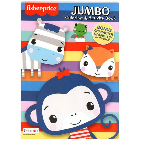 Fisher Price 80 Pg Coloring Book