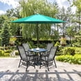 thumbnail image 4 of Set de 2 sillas plegables Costway Tejido transpirable Gris 68 x 59 x 93 cm, 4 of 7