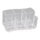 thumbnail image 4 of Estuche transparente para brochas de maquillaje y lápiz labial, organizador de escritorio transparente, soporte para brillo labial para oficina., 4 of 9