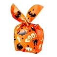 thumbnail image 4 of 50 Bolsas de regalo de Halloween Macarena Bolsa vacía 23cmx14cm Bolsa de almacenamiento Carnaval Naranja Bolsas de dulces, 4 of 8