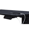 thumbnail image 3 of KOWO 55" K304 Electric Height Adjustable Standing Desk with Hutch and Drawer, Black, 3 of 8