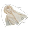 thumbnail image 5 of Skymirror Women Summer Scarf Large Long Lightweight Beach Gauze Shawl Wrap Solid Color Thin Long Shawl Daily Wear, 5 of 7