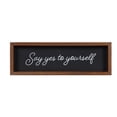 thumbnail image 1 of hometrends Say Yes to Yourself Box Top Art, 1 of 5