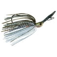 thumbnail image 2 of CBJH38-09 Chatterbait Jack Hammer Lure, 5/0 Hook Size, 3/8 oz, Green Pumpkin Shad, Package of 1, 2 of 2