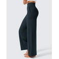 thumbnail image 2 of CRZ YOGA Butterlift Wide Leg Pants Pockets 33" High Waisted Women Yoga Lounge Buttery Soft Casual Pants, 2 of 5