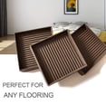 thumbnail image 3 of Protectores de piso Furniture Cups Yelanon de goma antideslizantes de 3 pulgadas, 3 of 7