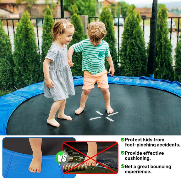 Trampoline Pad,6FT Replacement Spring Cover, Edge Protection Safety Pad for Round Frame Accessories