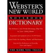 Webster's New World Notebook Dictionary (Paperback)