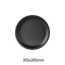 12-Inch Round Non-Stick Pizza Baking Pan | Commercial & Home Use | Even Heat Distribution for Thin Crust & Deep Dish Pizzas | Easy Release & Cleaning