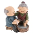 thumbnail image 2 of Decoración de Pareja Mayor Hombre Anciano para el Hogar (02; Pareja de s Decorativa Anciana para el Hogar (02 de pies + 08 Coupl), 2 of 9
