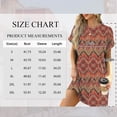thumbnail image 3 of TEMOFON Womens Summer Dresses Casual Short Sleeve Mini Dresses for Womens Clothes Comfy Short Sleeve Loose Fit Shirt Dress Boho Floral Print Swing Vacation Holiday Summer Dresses, 3 of 9
