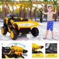 thumbnail image 3 of 24V Ride on Dump Truck for Kids 2 Seater Electric Cars with Remote Control, Dump Bed, Shovel, Music, LED, Wheel Shock Absorption, Ride On Construction Vehicle, 3 of 6