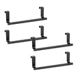 thumbnail image 1 of Oleegame 2PC Spoon And Lid Rest Stainless Steel Single Pole Towel Rack Kitchen Non Punched Towel Hanging Rod Cabinet Door Back Rag Hanging Rack Black, 1 of 6