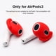 thumbnail image 3 of tapones para los oídos 1 par de almohadillas antideslizantes para auriculares compatibles con Bluetooth para AirPods 3 JShteea Nuevo, 3 of 6