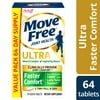 (1 pack) Move Free Ultra Faster Comfort - 64 Tablets, Value Pack - Joint Health Supplement with Calcium and Calcium Fructoborate