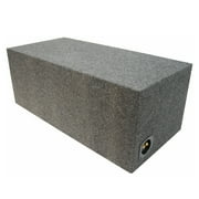 Car Audio Dual 15 Vented Subwoofer Stereo Sub Box Ported Enclosure 3/4 MDF