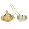 thumbnail image 4 of Fumigation Candlestick, Incense Holders Widely  Unique Design Fine Art  For Yoga Studio For Bedroom, 4 of 8