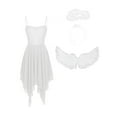 thumbnail image 3 of inhzoy  Women's Angle Dress Guardian Angel Outfit Sets White B XXL, 3 of 7