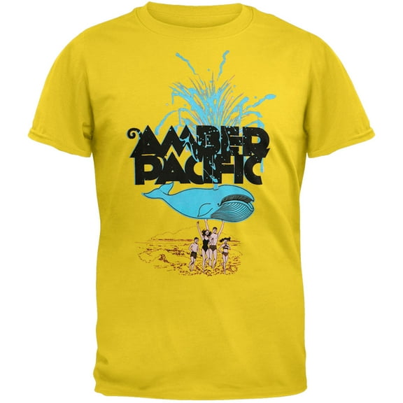 Amber Pacific Men's Beached Whale Short Sleeve T Shirt