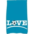 thumbnail image 1 of Football Geometric Print Hand Towel, 1 of 2