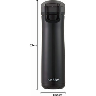 Owala Insulated 16 oz Black Stainless Steel Water Bottle - Walmart.com